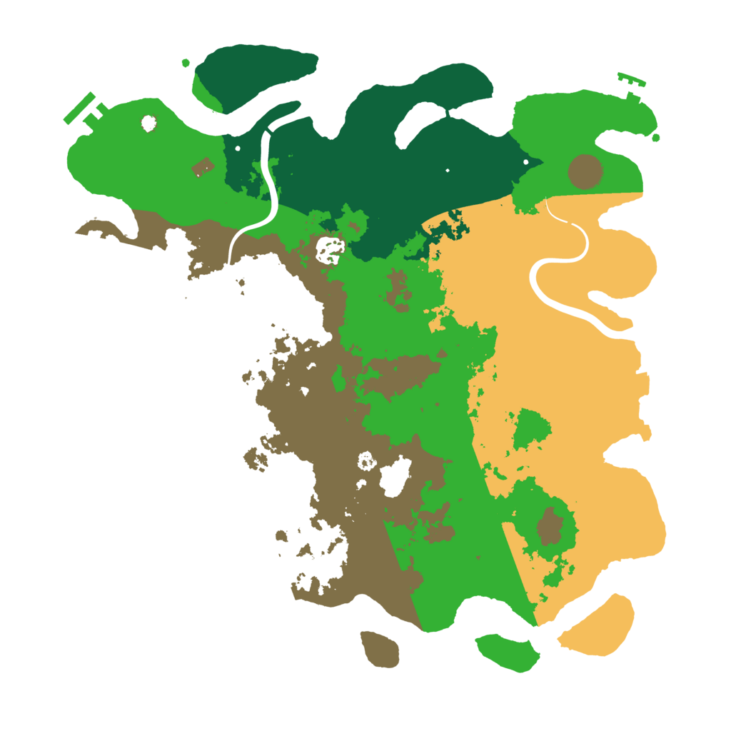 Biome Rust Map: Procedural Map, Size: 3750, Seed: 1177655020