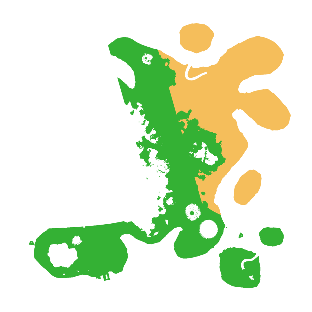 Biome Rust Map: Procedural Map, Size: 3000, Seed: 14208