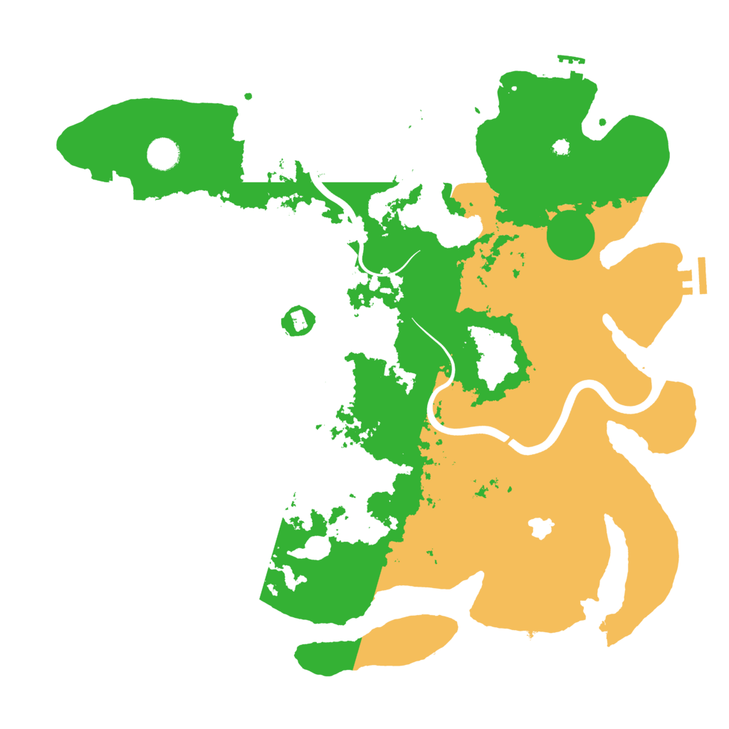 Biome Rust Map: Procedural Map, Size: 4000, Seed: 937432710