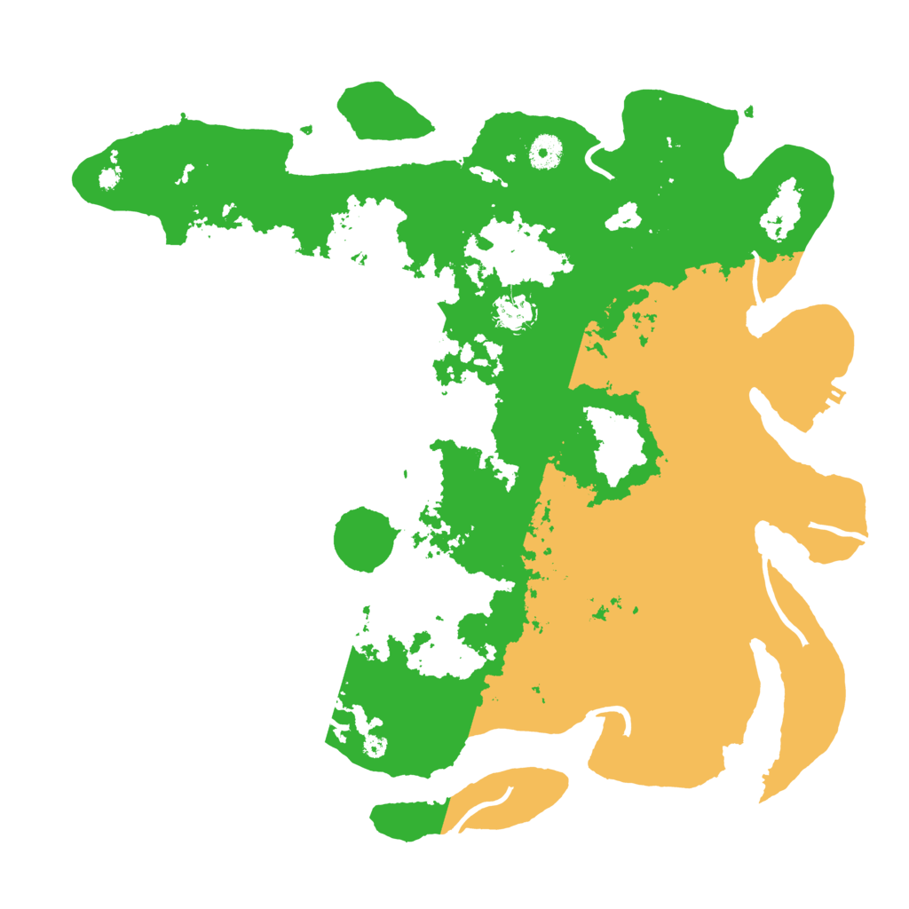 Biome Rust Map: Procedural Map, Size: 4000, Seed: 937432710