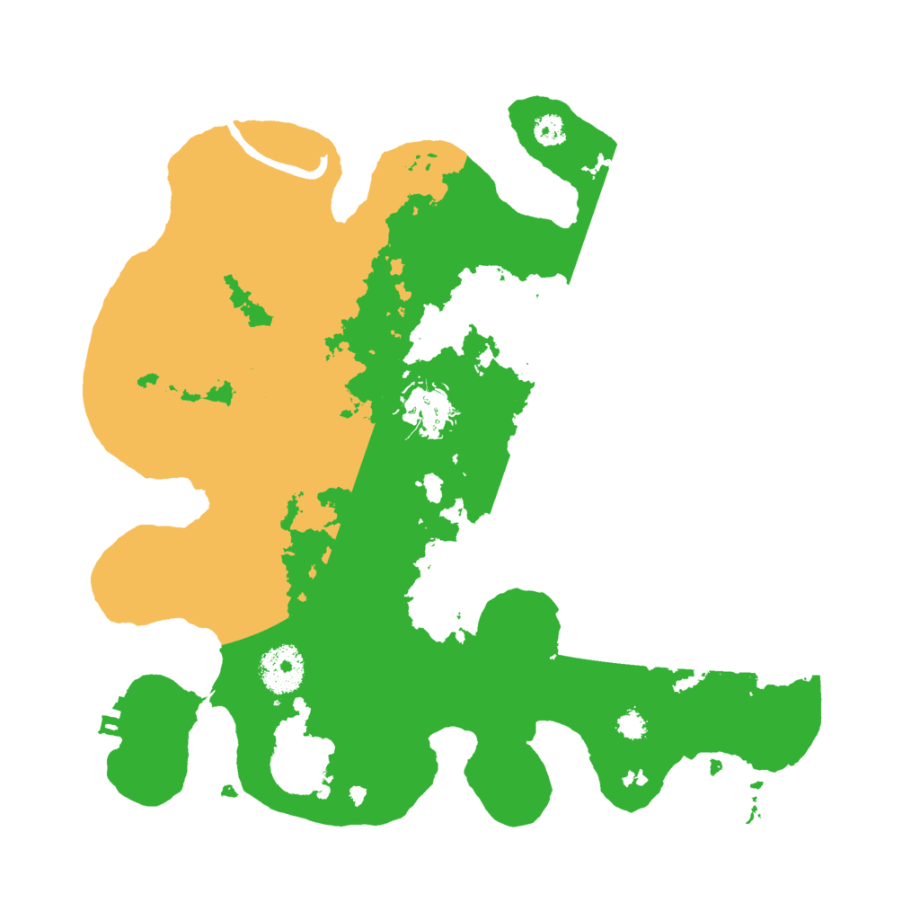 Biome Rust Map: Procedural Map, Size: 3000, Seed: 47739