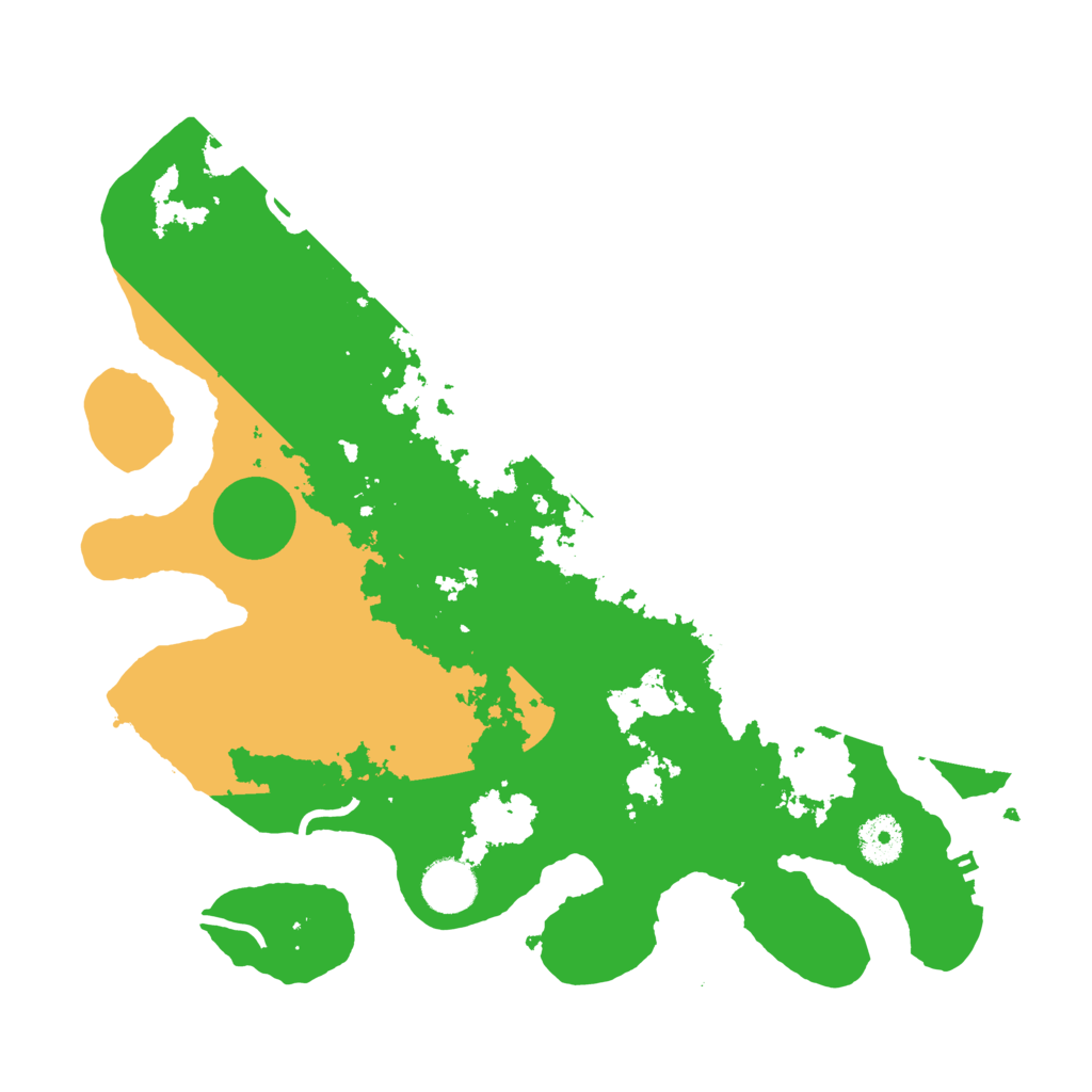 Biome Rust Map: Procedural Map, Size: 3500, Seed: 79031861