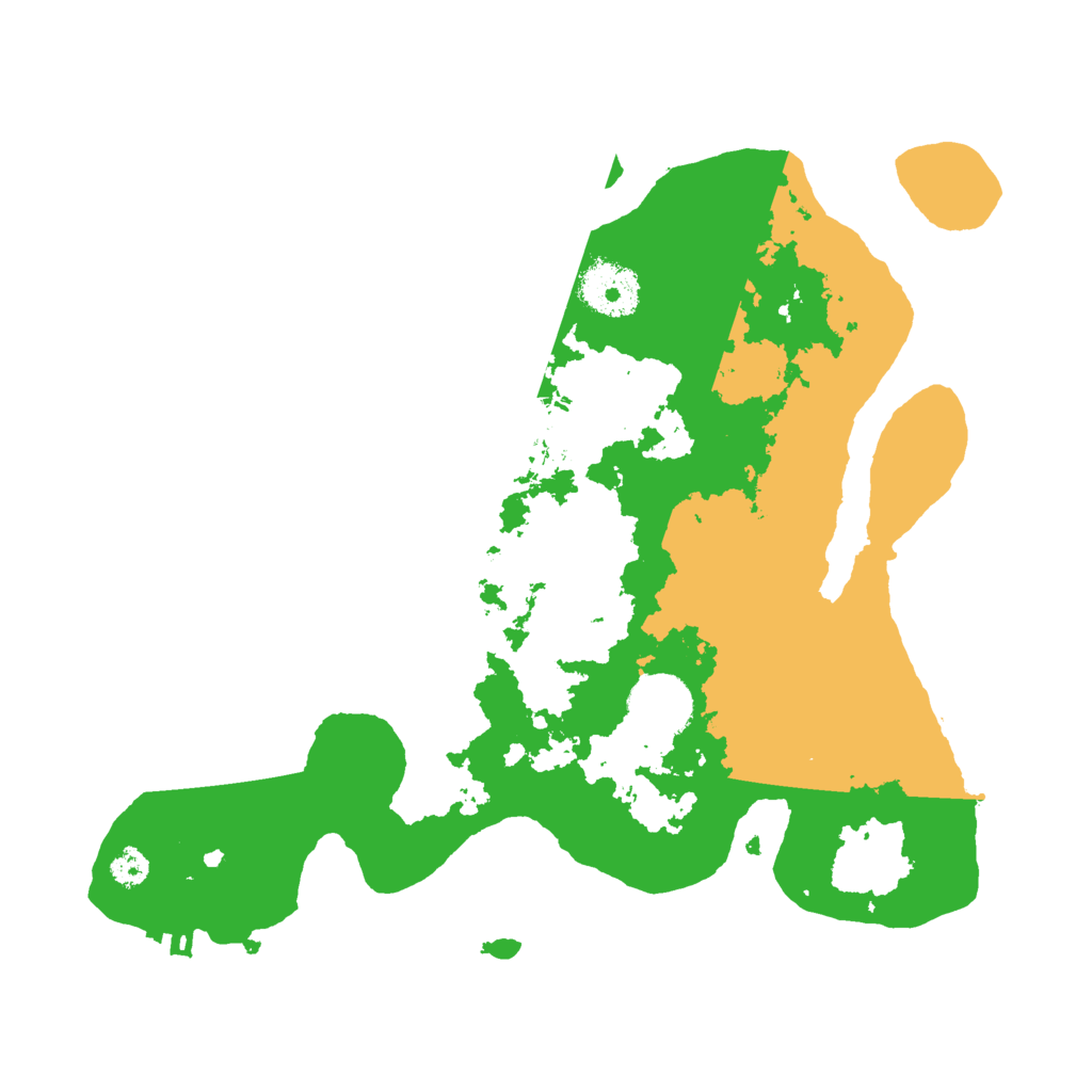 Biome Rust Map: Procedural Map, Size: 3000, Seed: 11805