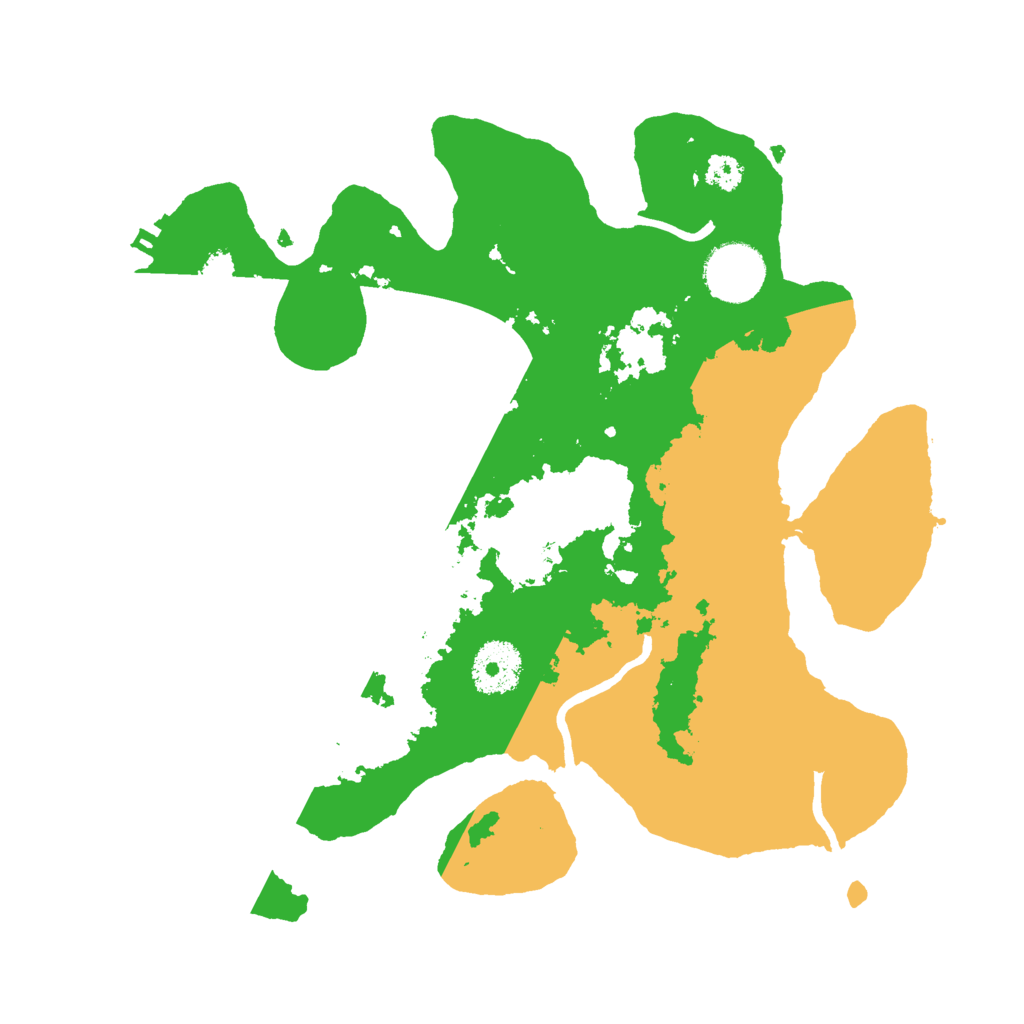 Biome Rust Map: Procedural Map, Size: 3000, Seed: 1668295519