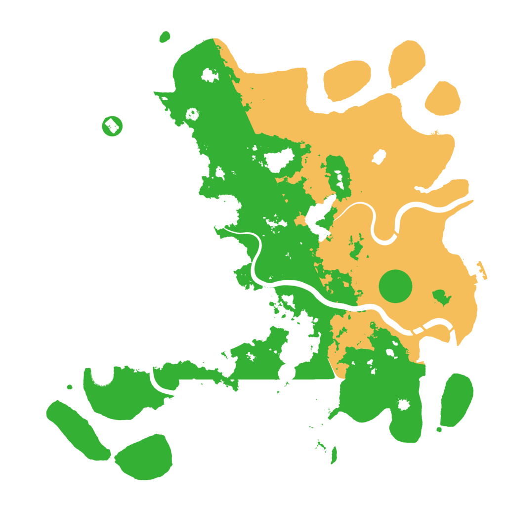 Biome Rust Map: Procedural Map, Size: 4000, Seed: 1580293256