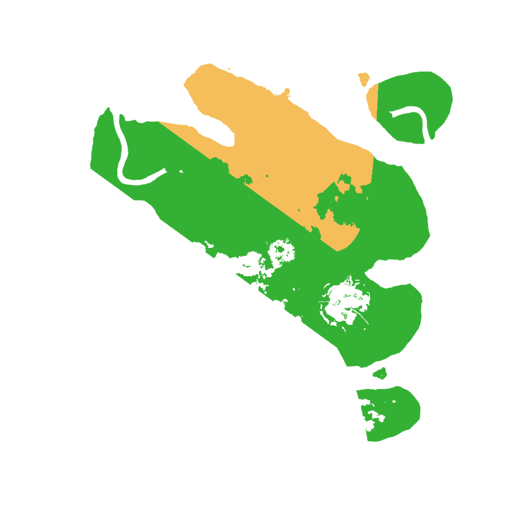 Biome Rust Map: Procedural Map, Size: 2000, Seed: 1880063381