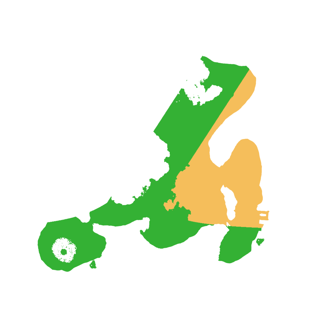 Biome Rust Map: Procedural Map, Size: 2000, Seed: 1947931905