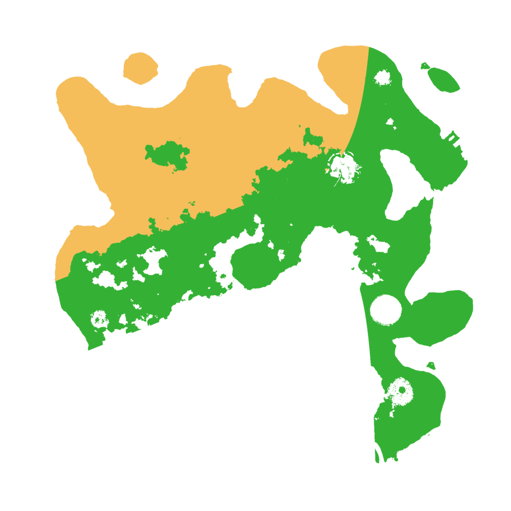 Biome Rust Map: Procedural Map, Size: 3000, Seed: 12630