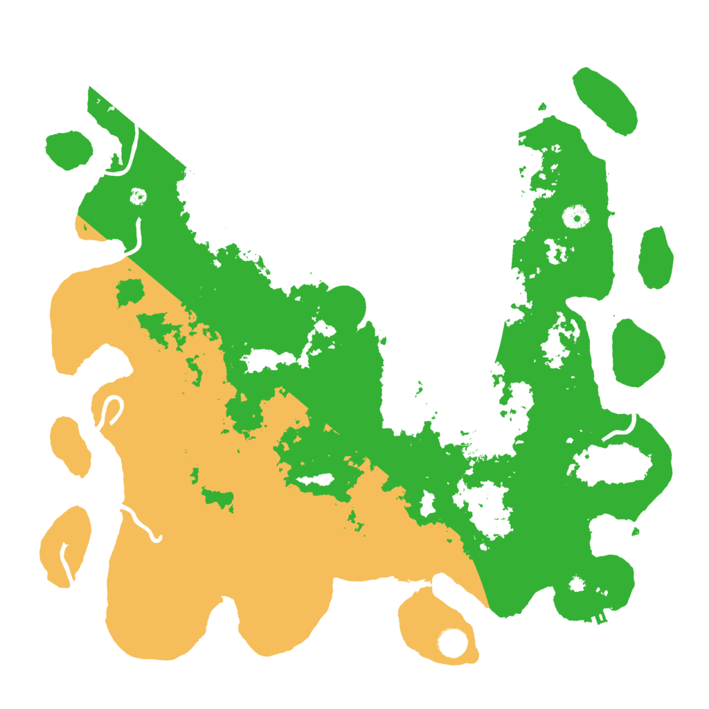 Biome Rust Map: Procedural Map, Size: 4250, Seed: 2119686809