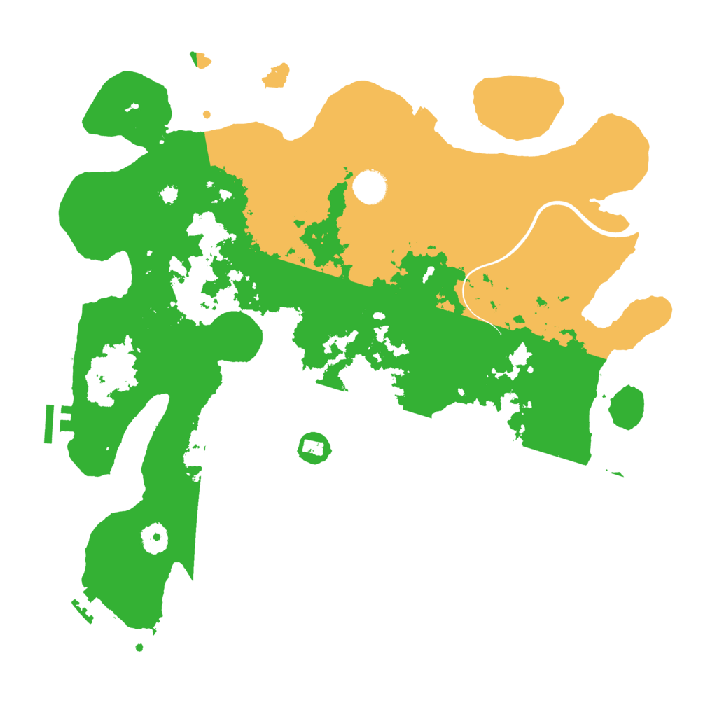 Biome Rust Map: Procedural Map, Size: 3750, Seed: 23137978