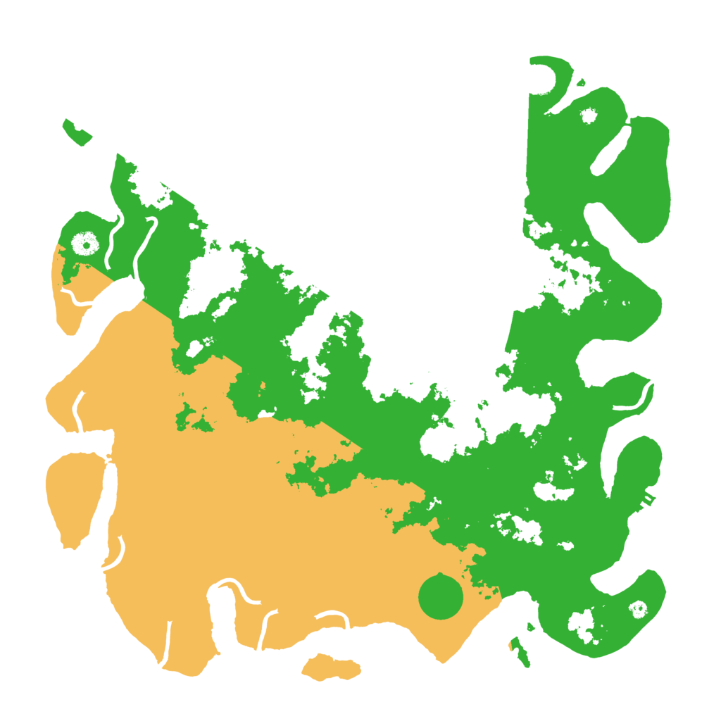 Biome Rust Map: Procedural Map, Size: 4250, Seed: 1992796420