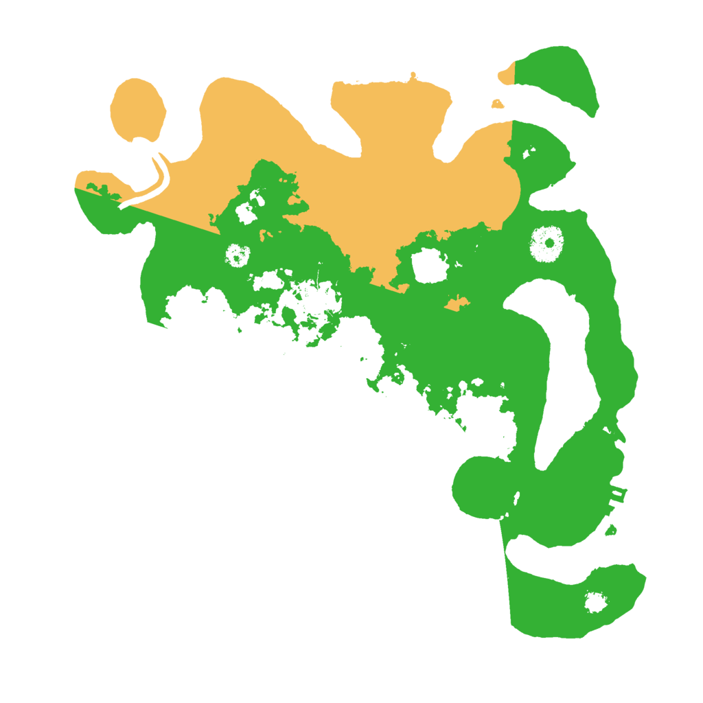 Biome Rust Map: Procedural Map, Size: 3000, Seed: 3636