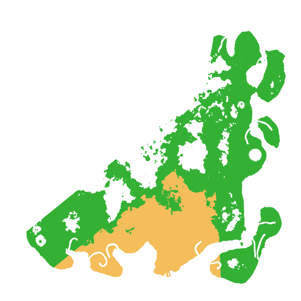Biome Rust Map: Procedural Map, Size: 4250, Seed: 80809980