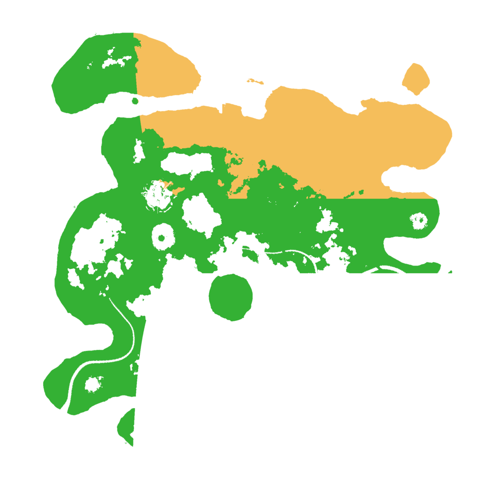 Biome Rust Map: Procedural Map, Size: 3000, Seed: 562