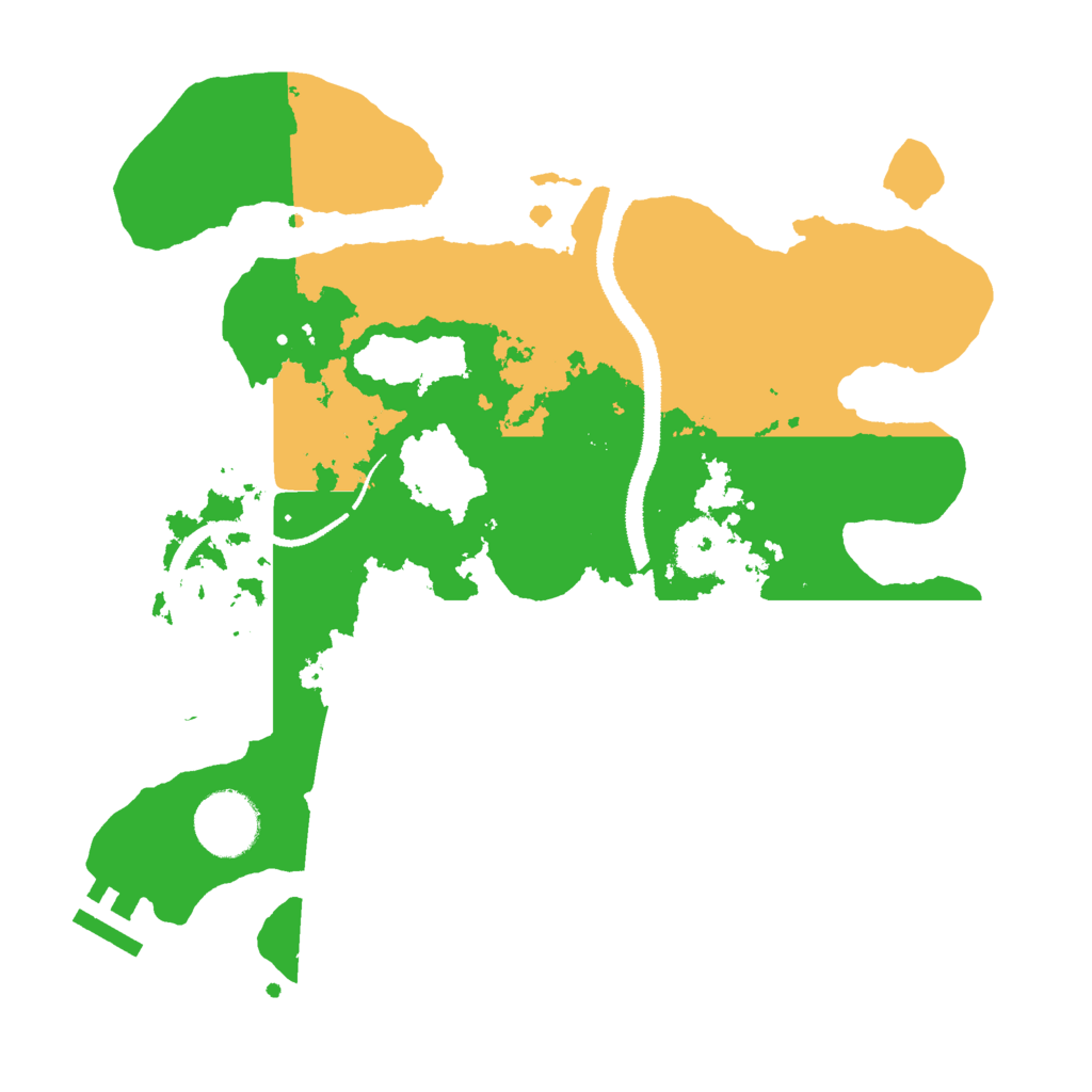 Biome Rust Map: Procedural Map, Size: 3000, Seed: 562