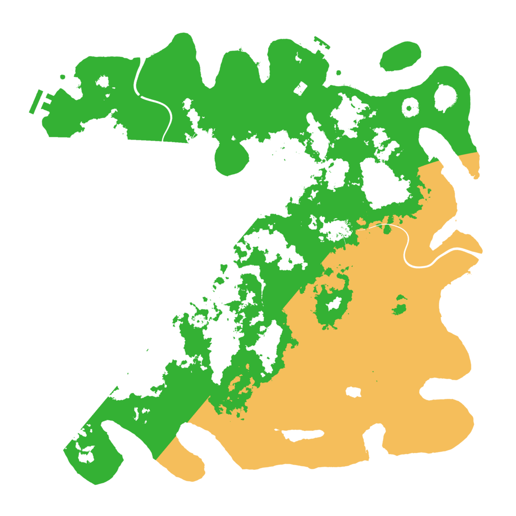 Biome Rust Map: Procedural Map, Size: 4150, Seed: 1943