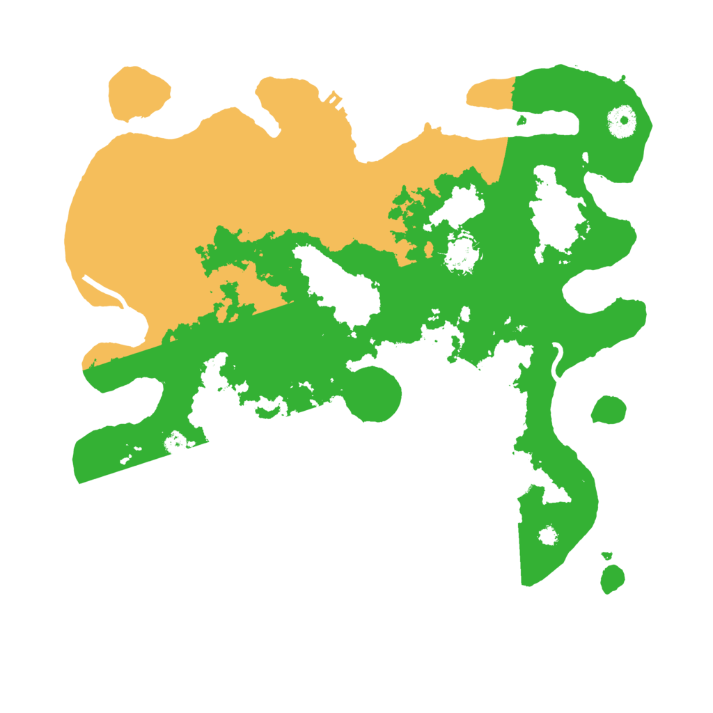 Biome Rust Map: Procedural Map, Size: 3500, Seed: 36821507