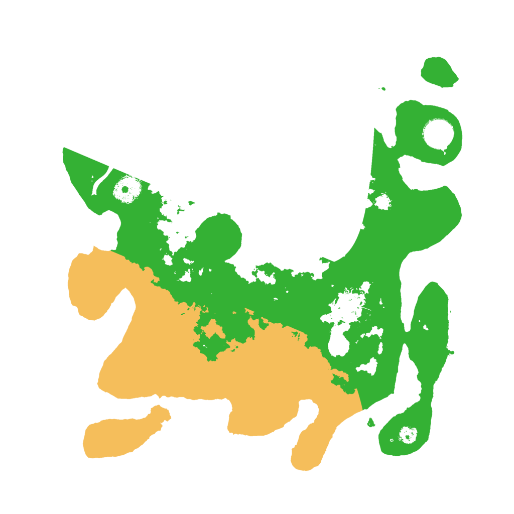 Biome Rust Map: Procedural Map, Size: 3000, Seed: 28958