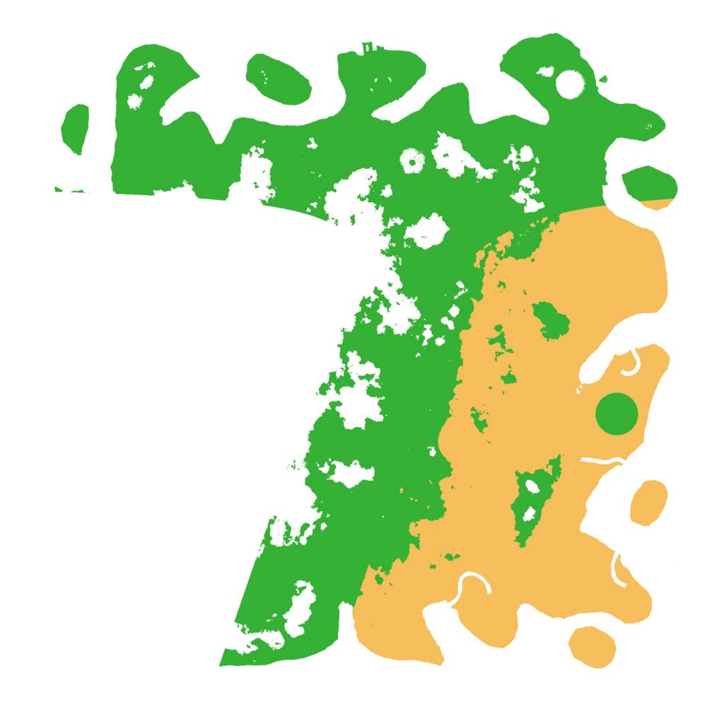 Biome Rust Map: Procedural Map, Size: 4500, Seed: 13860