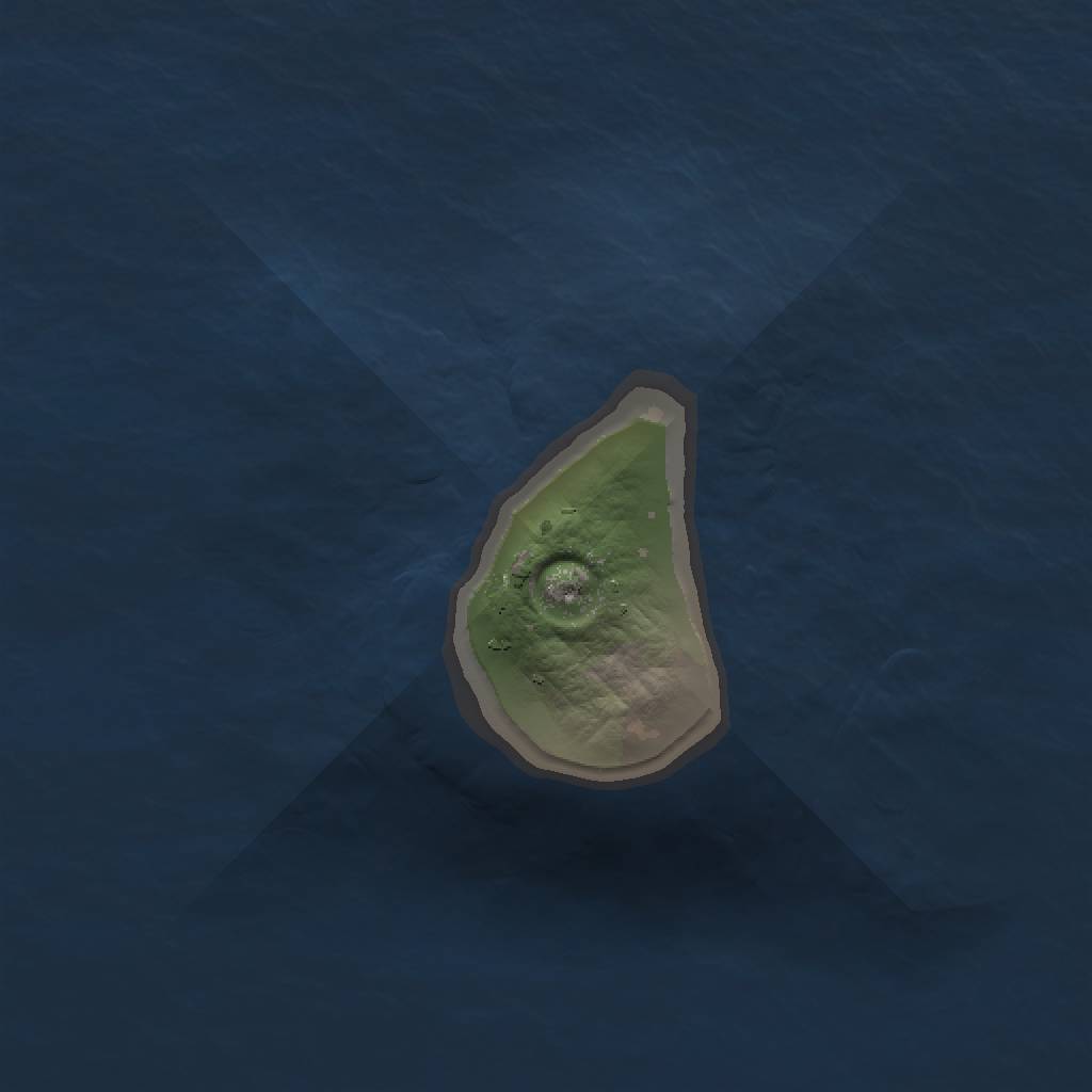 Rust Map: Procedural Map, Size: 1000, Seed: 5673, 3 Monuments