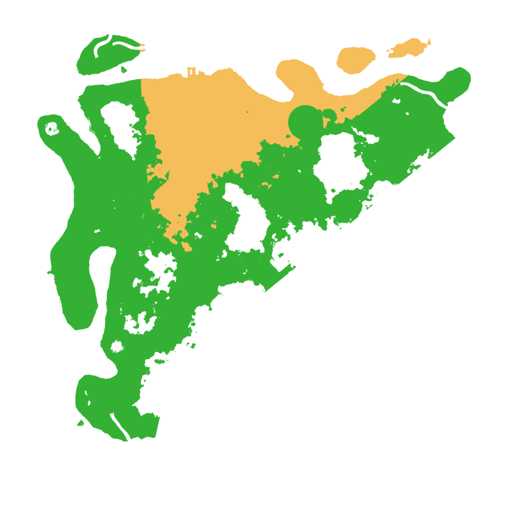 Biome Rust Map: Procedural Map, Size: 4000, Seed: 845743696