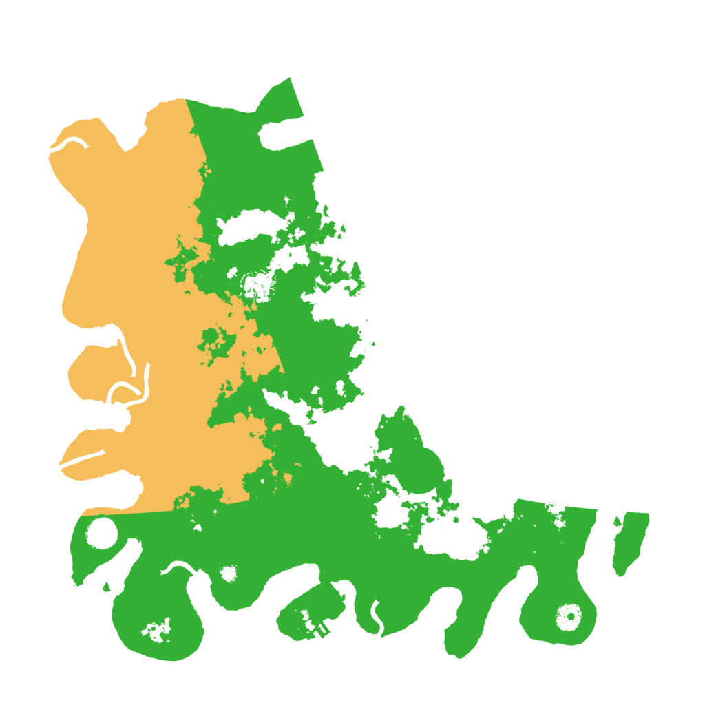 Biome Rust Map: Procedural Map, Size: 4000, Seed: 1604