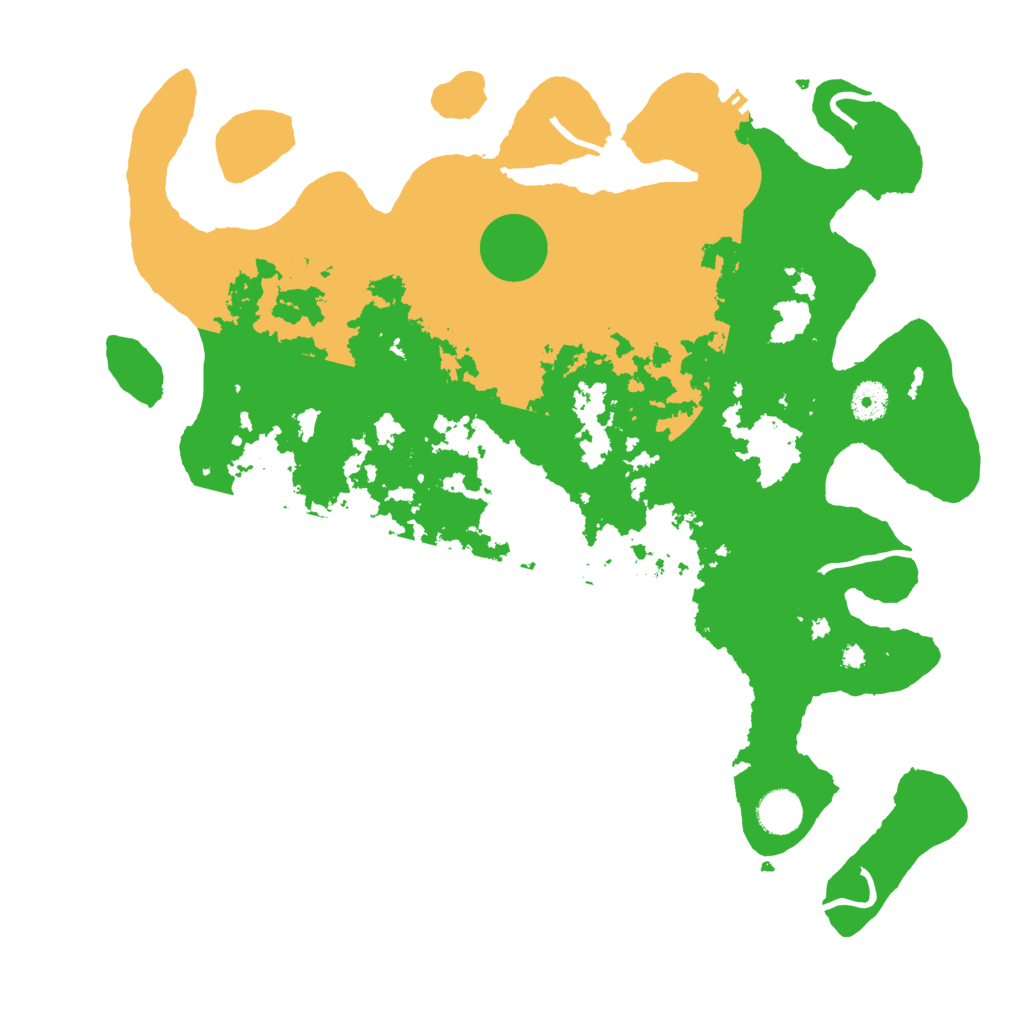 Biome Rust Map: Procedural Map, Size: 4000, Seed: 48220923