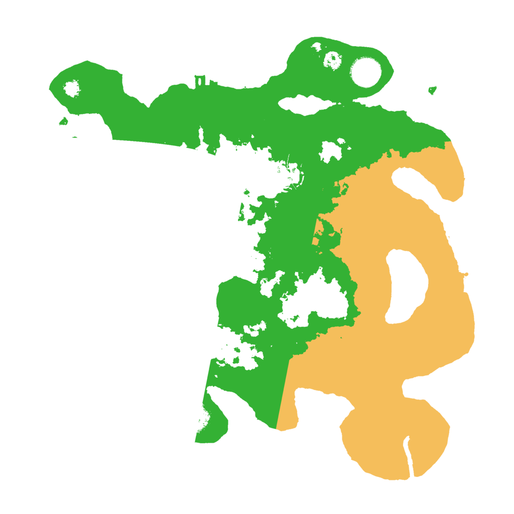 Biome Rust Map: Procedural Map, Size: 3000, Seed: 1488684318