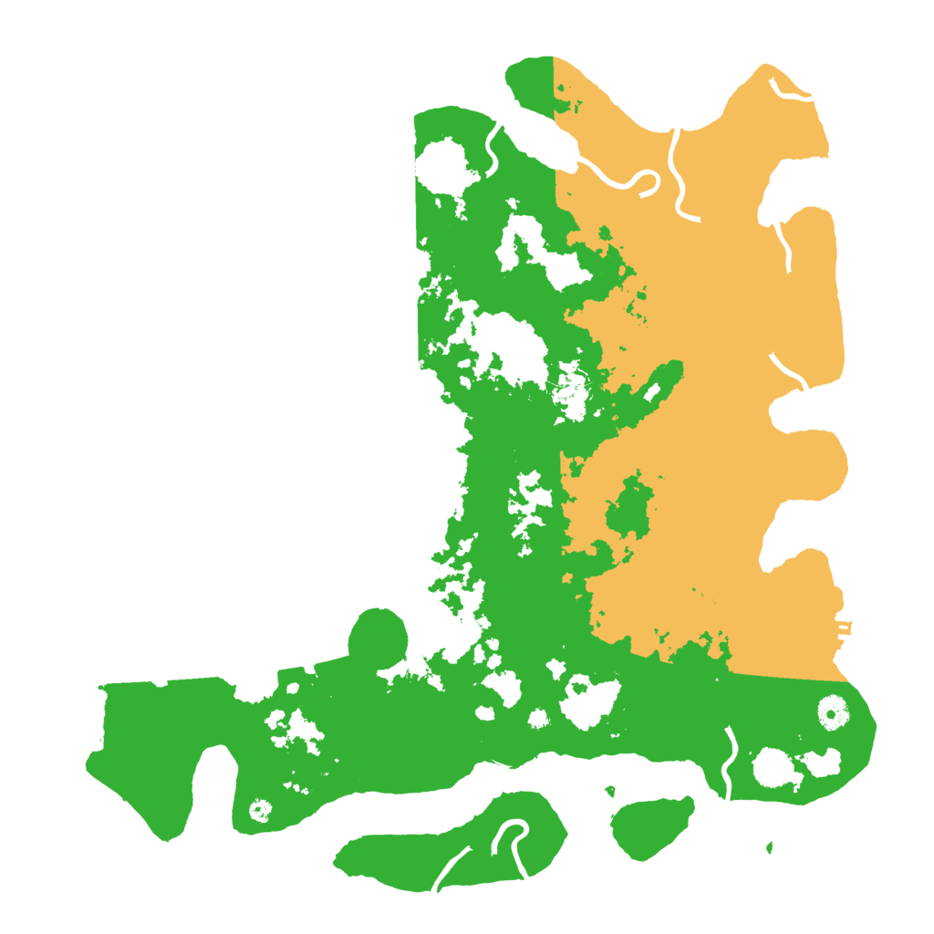 Biome Rust Map: Procedural Map, Size: 4250, Seed: 1243904411