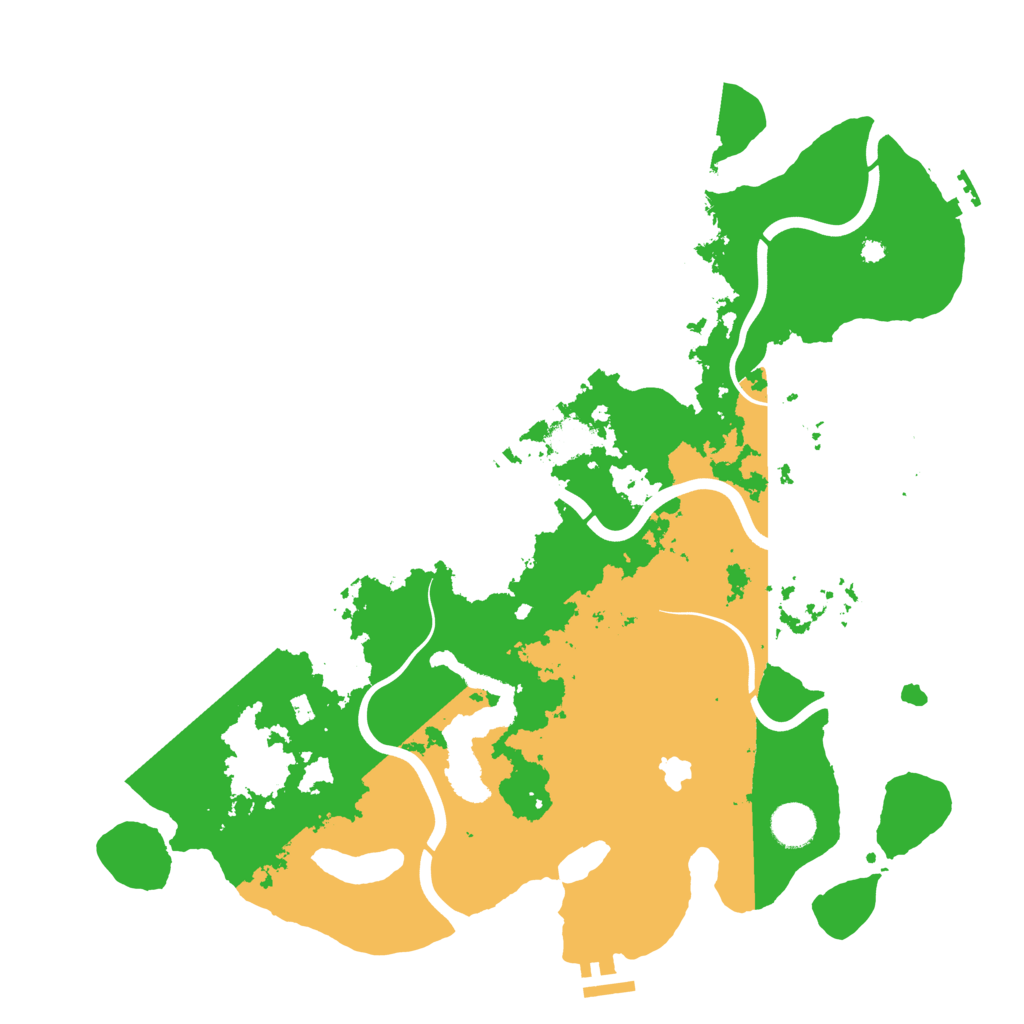 Biome Rust Map: Procedural Map, Size: 4000, Seed: 8945671