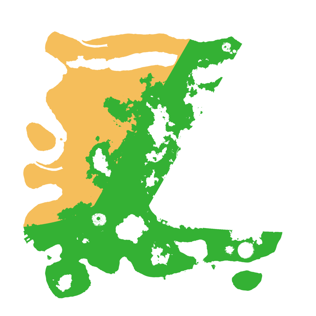 Biome Rust Map: Procedural Map, Size: 3500, Seed: 476938506