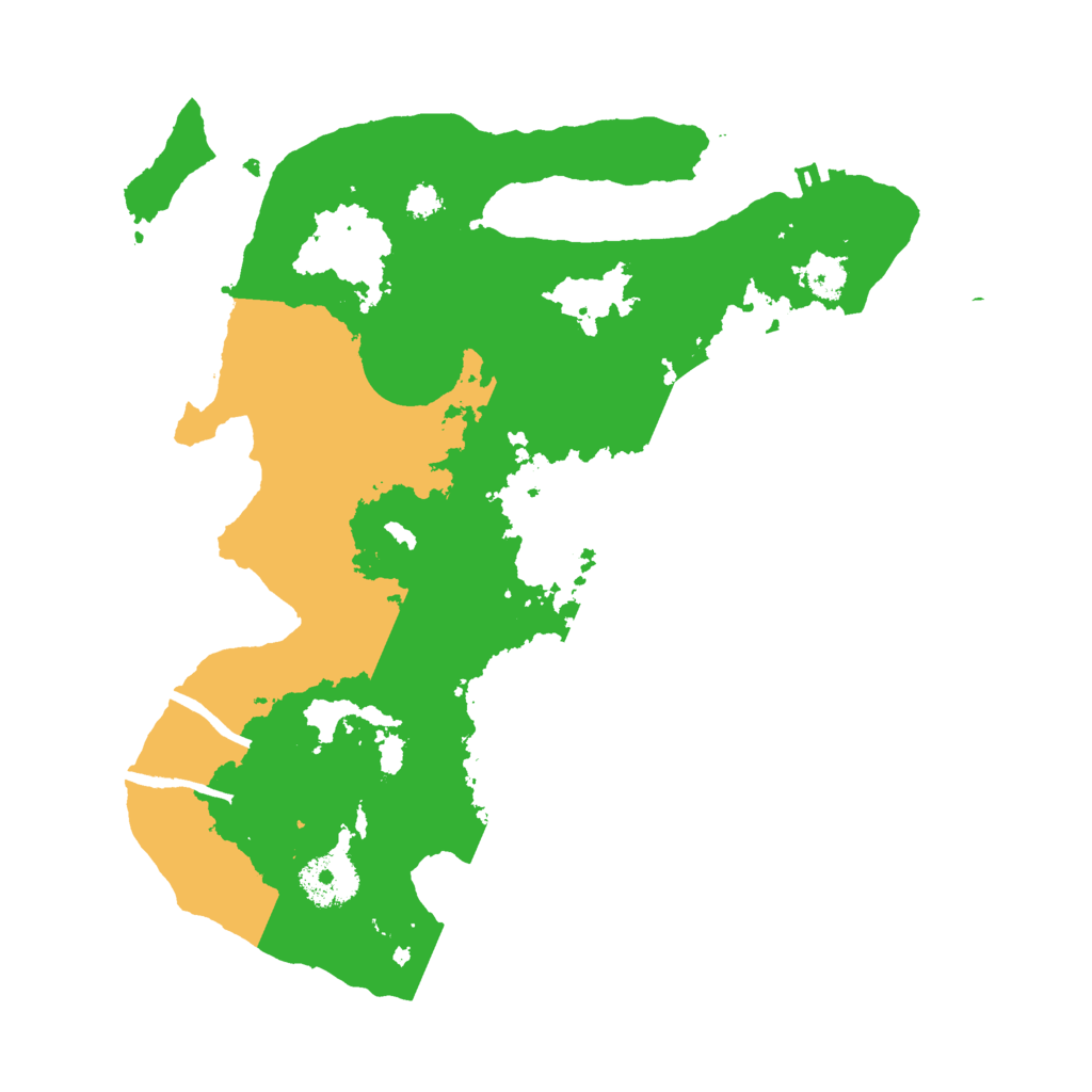 Biome Rust Map: Procedural Map, Size: 3000, Seed: 98502