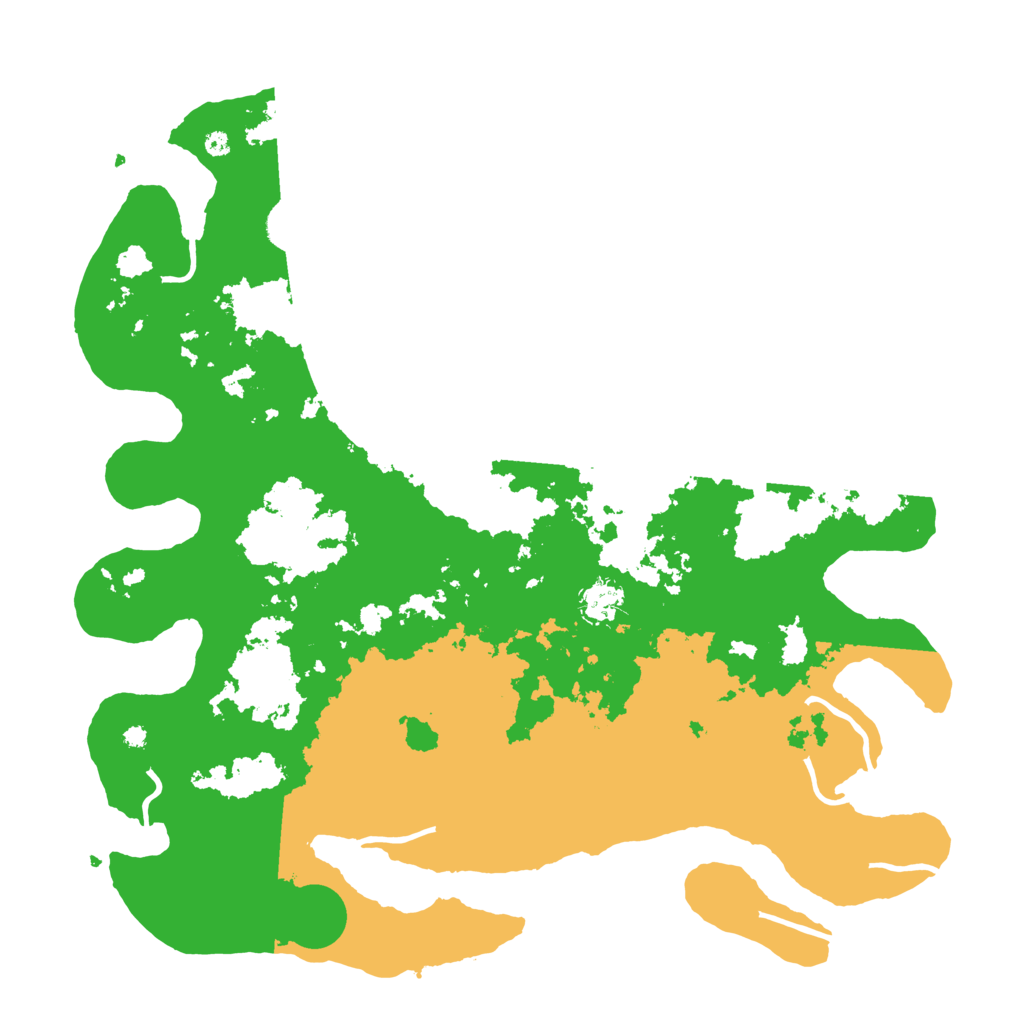 Biome Rust Map: Procedural Map, Size: 4200, Seed: 589967240