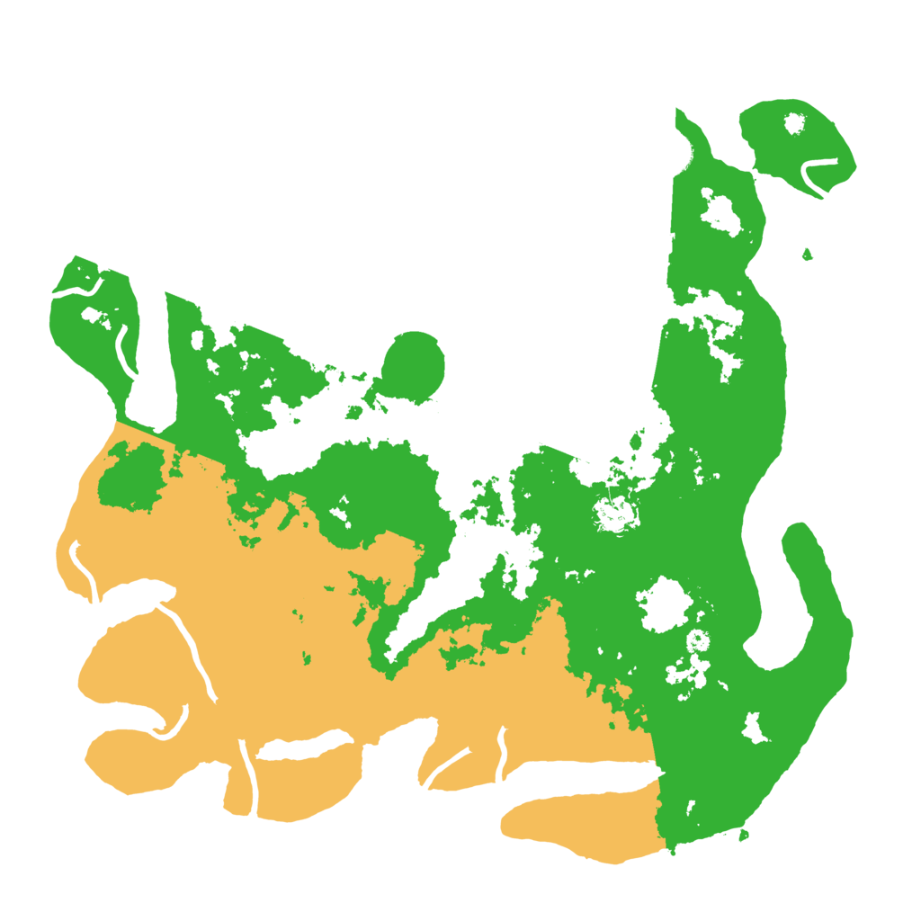 Biome Rust Map: Procedural Map, Size: 4000, Seed: 4242424