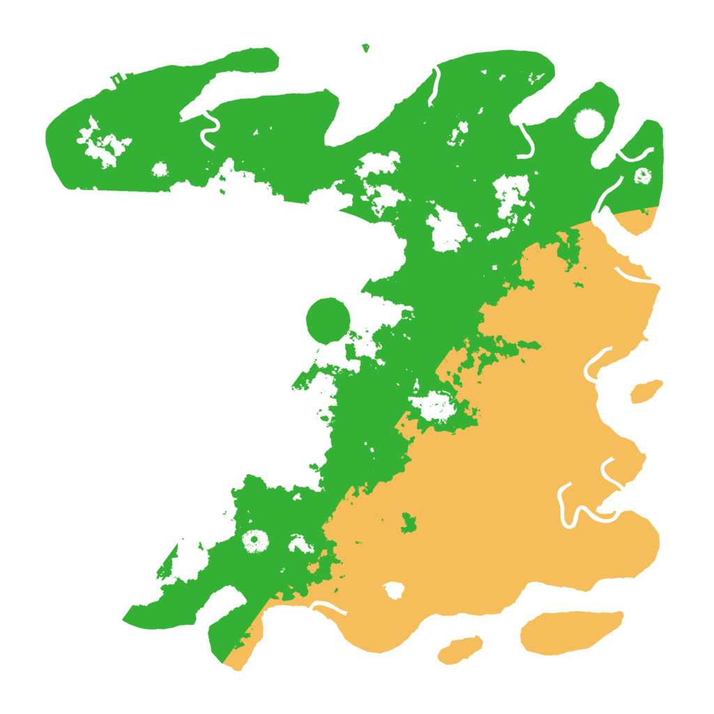 Biome Rust Map: Procedural Map, Size: 4300, Seed: 1359503003