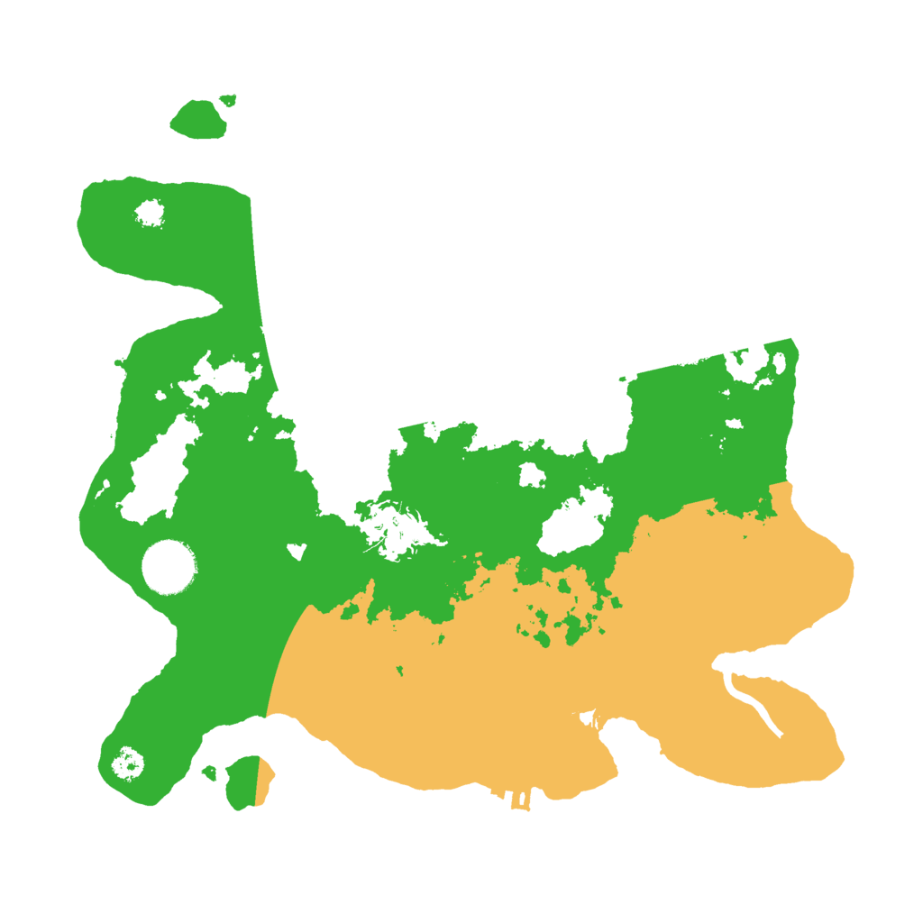 Biome Rust Map: Procedural Map, Size: 3000, Seed: 2006321405