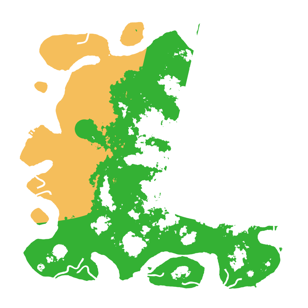 Biome Rust Map: Procedural Map, Size: 4250, Seed: 73326964