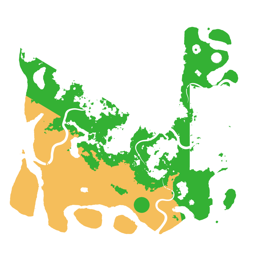 Biome Rust Map: Procedural Map, Size: 4250, Seed: 804516473