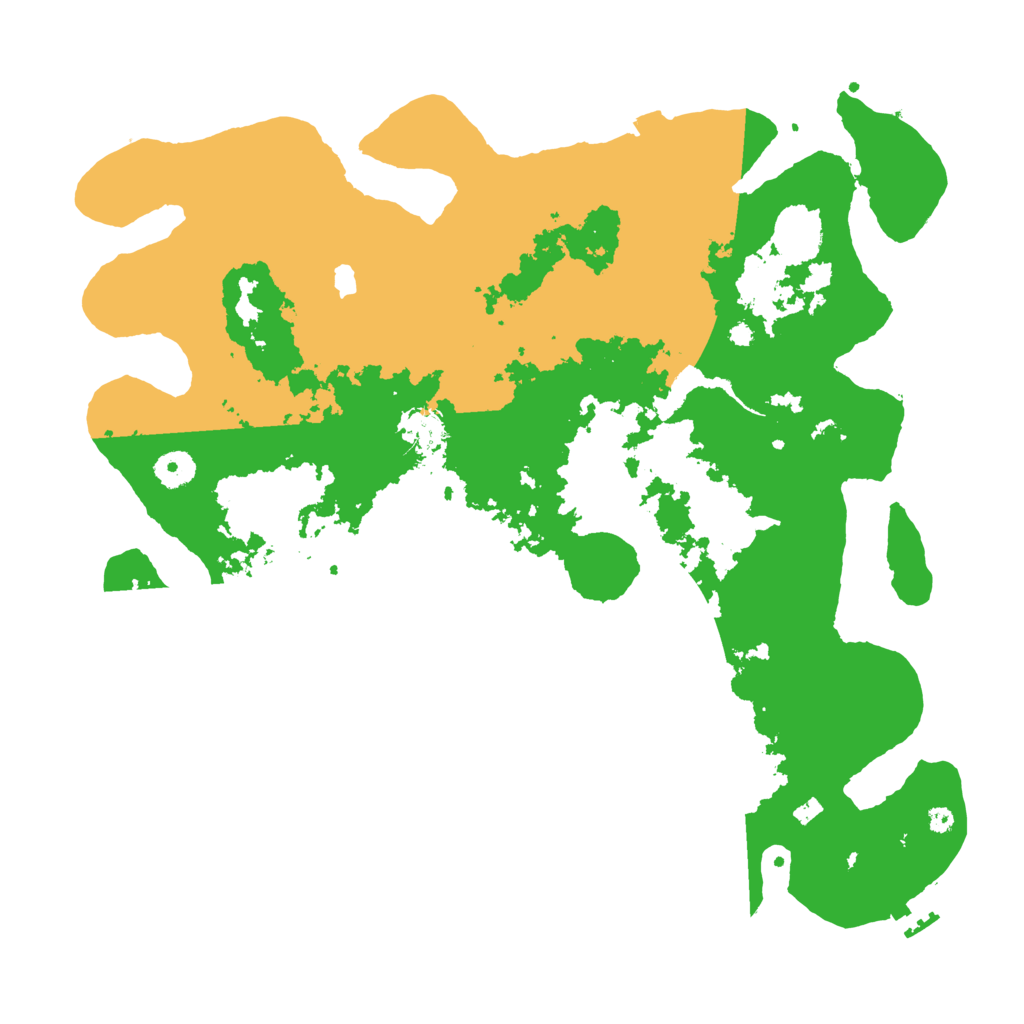 Biome Rust Map: Procedural Map, Size: 4000, Seed: 62837482