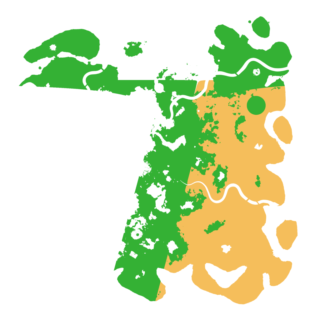 Biome Rust Map: Procedural Map, Size: 4500, Seed: 1923334294