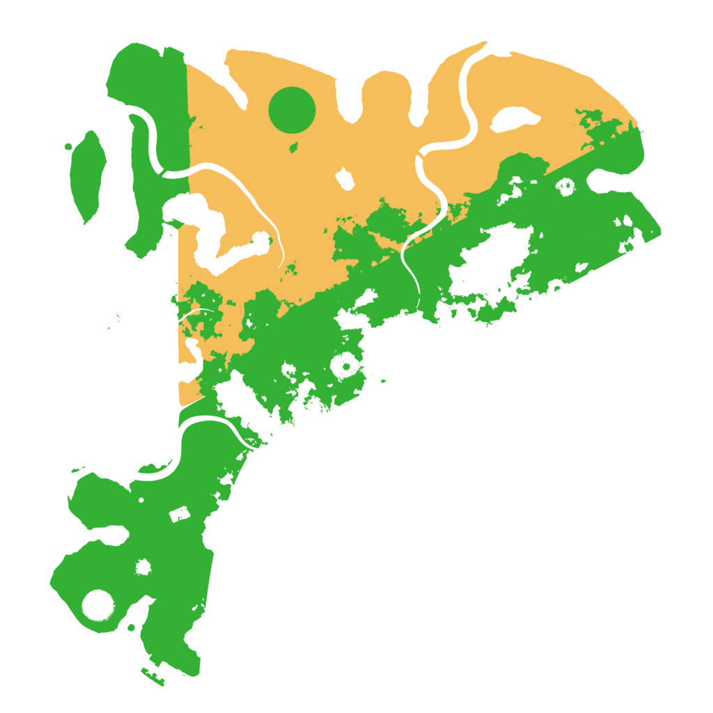 Biome Rust Map: Procedural Map, Size: 4000, Seed: 1659803483