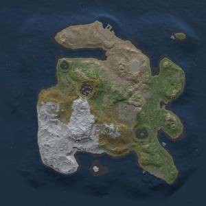 Thumbnail Rust Map: Procedural Map, Size: 2500, Seed: 11922960, 11 Monuments