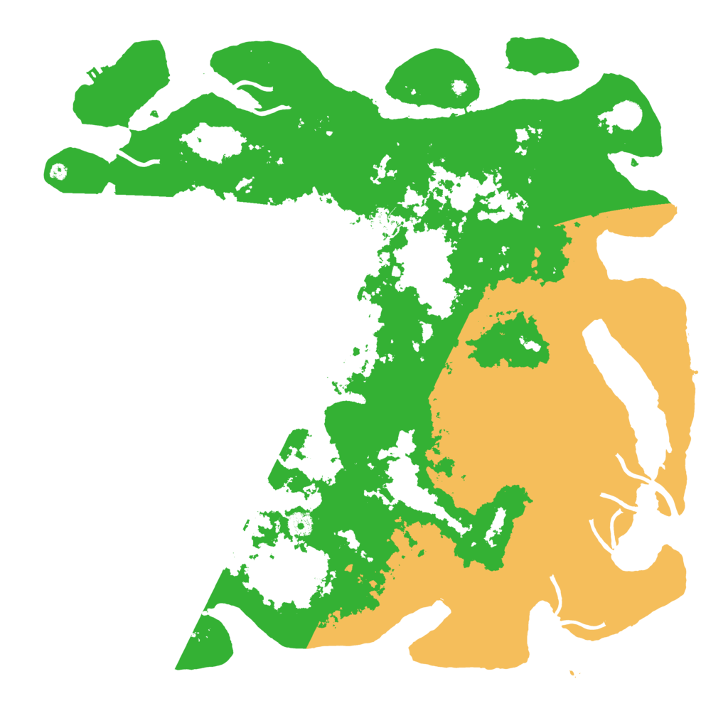 Biome Rust Map: Procedural Map, Size: 4500, Seed: 970951437