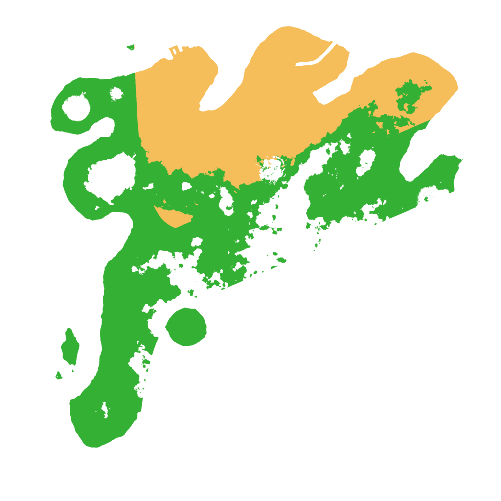 Biome Rust Map: Procedural Map, Size: 3500, Seed: 76748842