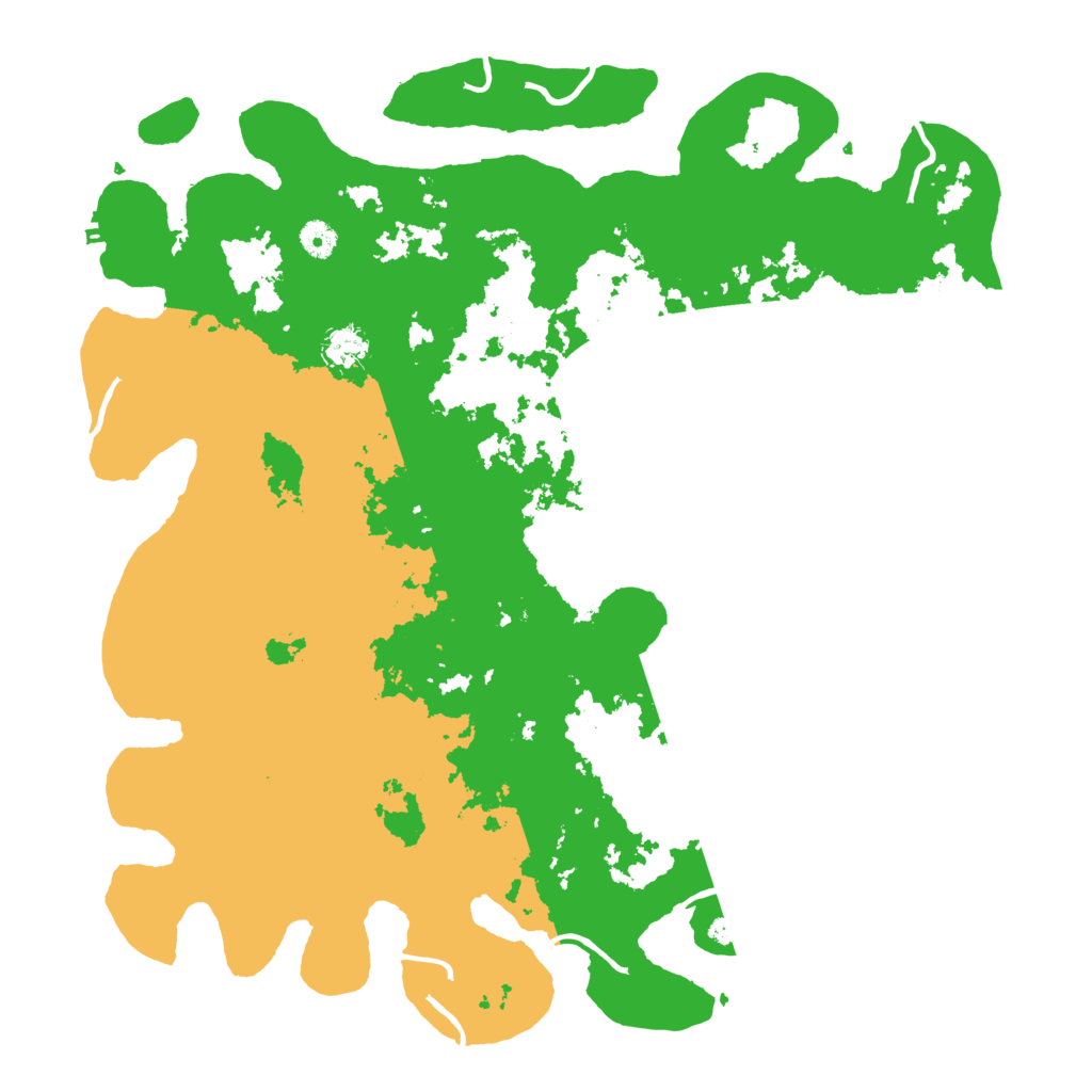 Biome Rust Map: Procedural Map, Size: 4500, Seed: 145415