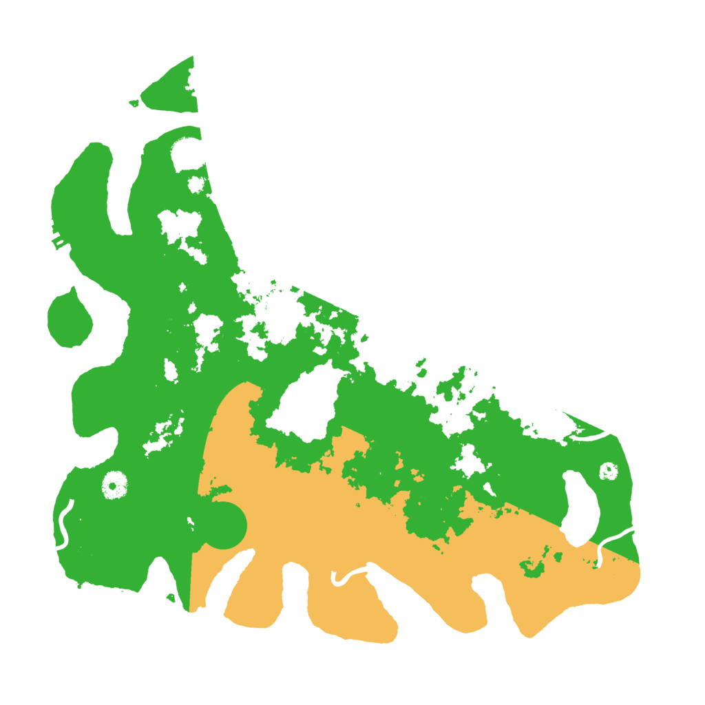 Biome Rust Map: Procedural Map, Size: 3900, Seed: 41698063