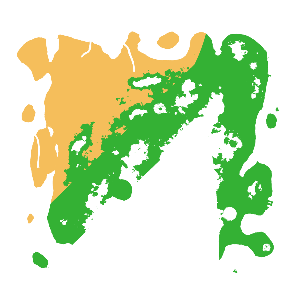 Biome Rust Map: Procedural Map, Size: 3900, Seed: 75992494