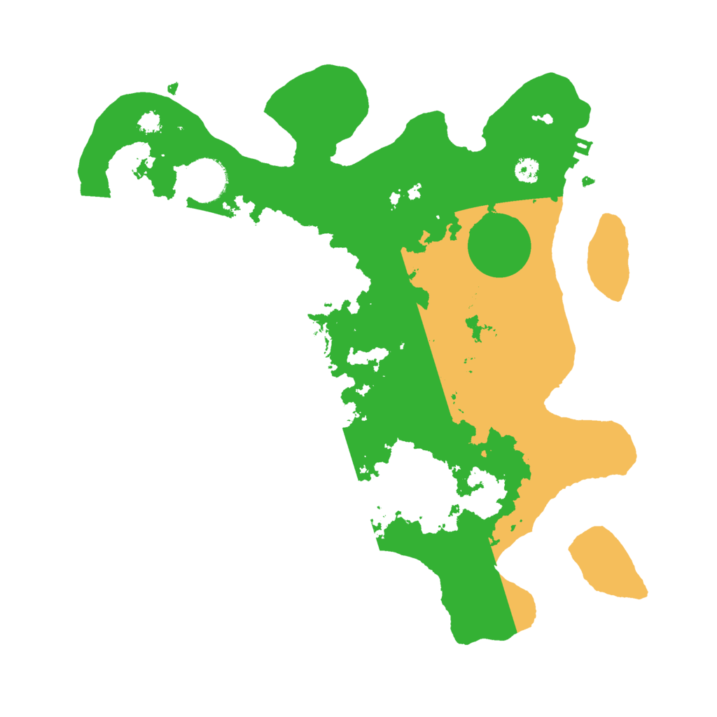 Biome Rust Map: Procedural Map, Size: 3000, Seed: 1407010052