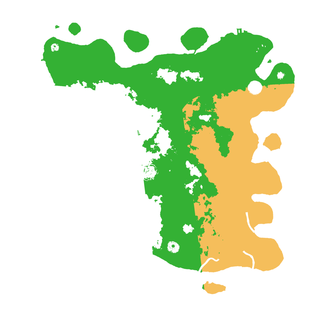 Biome Rust Map: Procedural Map, Size: 4000, Seed: 6594
