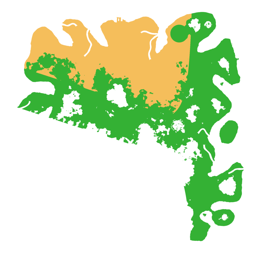 Biome Rust Map: Procedural Map, Size: 3900, Seed: 65504320